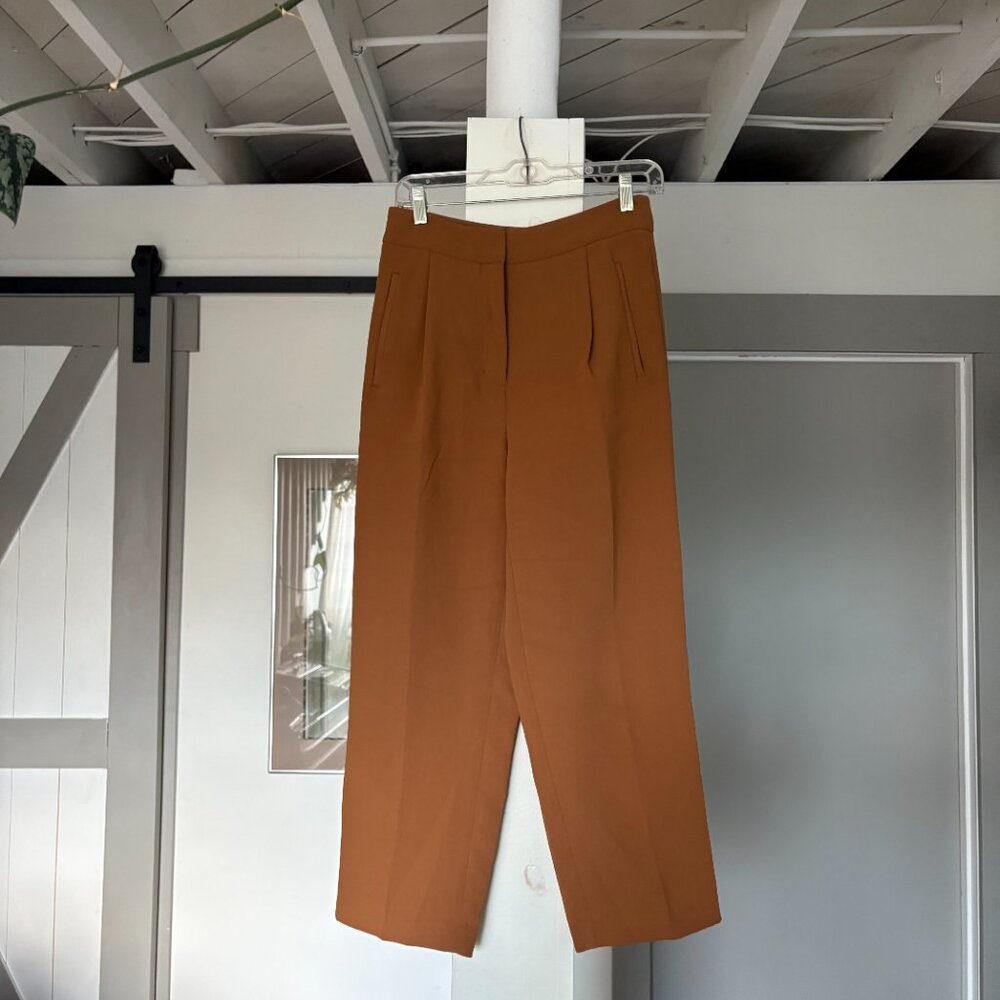 Wilfred Mustard/Tan Casual Trousers - Size 4